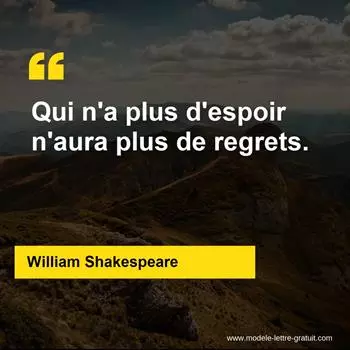 Citation William Shakespeare