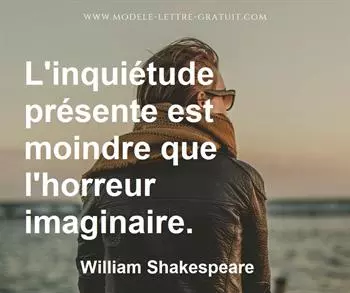 Citation de William Shakespeare