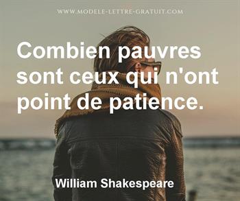 Citation de William Shakespeare