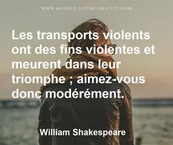 Citation de William Shakespeare