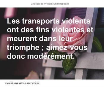 Citations William Shakespeare