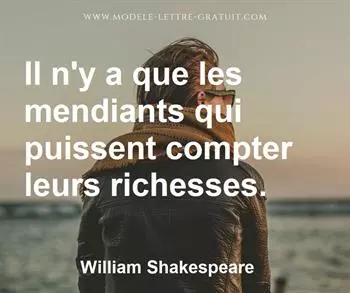 Citation de William Shakespeare