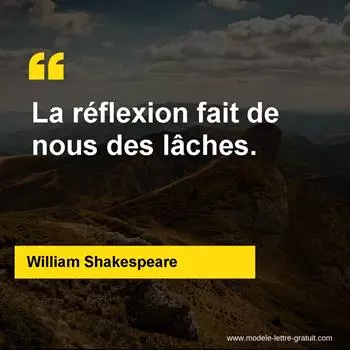 Citation William Shakespeare