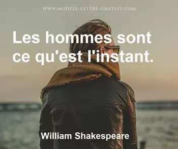 Citation de William Shakespeare