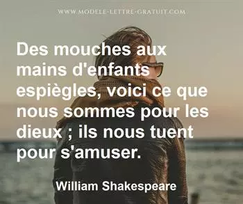 Citation de William Shakespeare