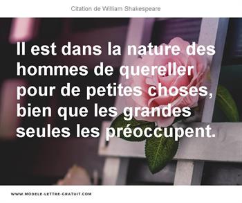 Citations William Shakespeare