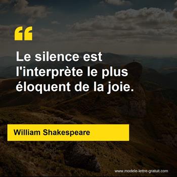 Citation de William Shakespeare