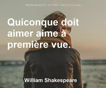 Citation de William Shakespeare