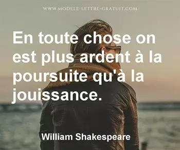 Citation de William Shakespeare