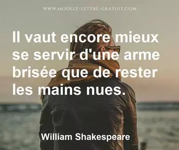 Citation de William Shakespeare