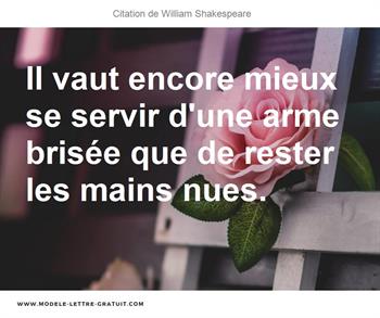 Citations William Shakespeare