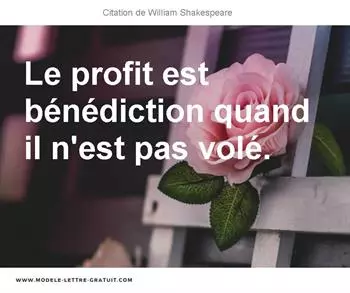 Citations William Shakespeare