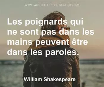 Citation de William Shakespeare
