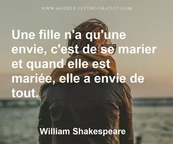 Citation de William Shakespeare