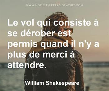 Citation de William Shakespeare