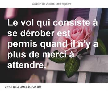 Citations William Shakespeare
