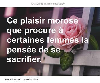 Citations William Thackeray