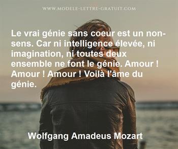 Citation de Wolfgang Amadeus Mozart