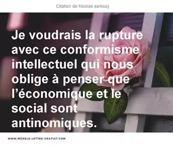 Citations Nicolas sarkozy