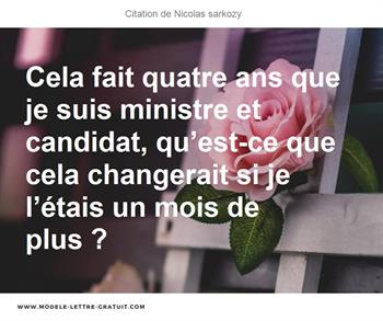 Citations Nicolas sarkozy