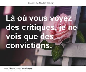 Citations Nicolas sarkozy