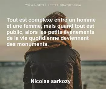 Citation de Nicolas sarkozy