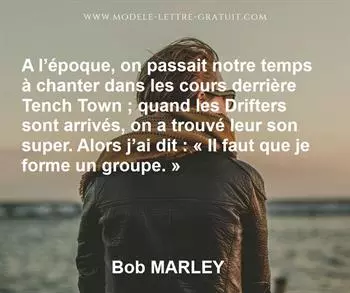Citation de Bob MARLEY