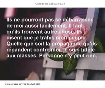 Citations Bob MARLEY