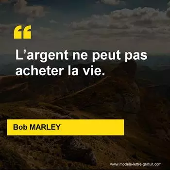 Citation Bob MARLEY