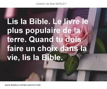 Citations Bob MARLEY