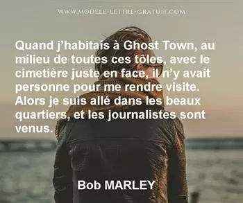 Citation de Bob MARLEY