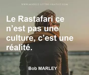 Citation de Bob MARLEY