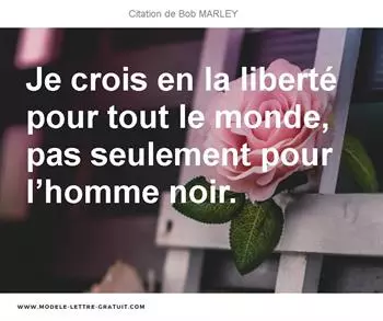 Citations Bob MARLEY