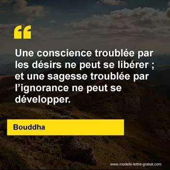 Citation Bouddha