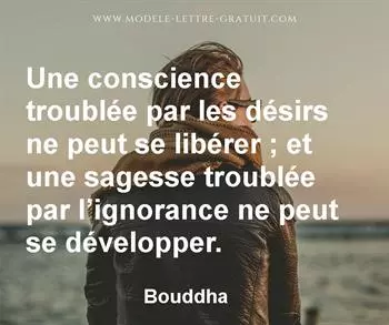 Citation de Bouddha