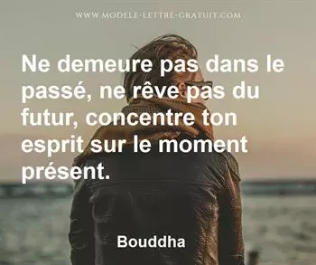 Citation de Bouddha