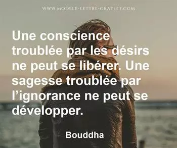 Citation de Bouddha