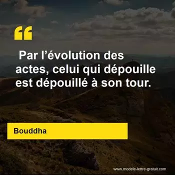 Citation Bouddha