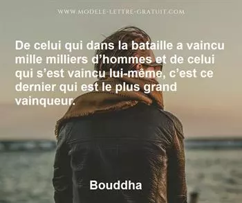 Citation de Bouddha