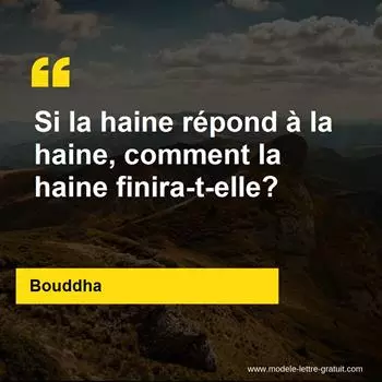 Citation Bouddha