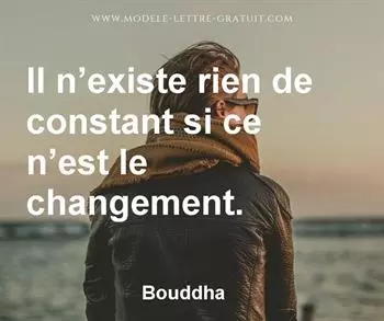 Citation de Bouddha