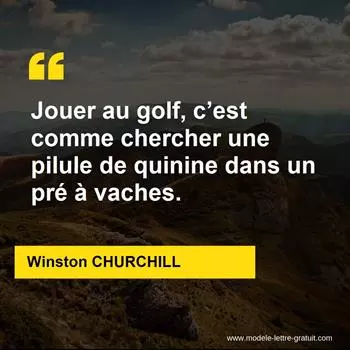 Citation Winston CHURCHILL