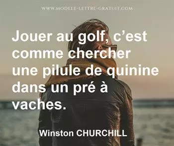 Citation de Winston CHURCHILL