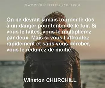 Citation de Winston CHURCHILL