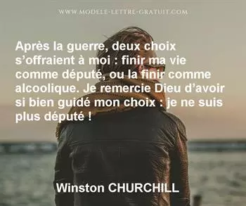 Citation de Winston CHURCHILL