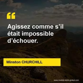 Citation Winston CHURCHILL