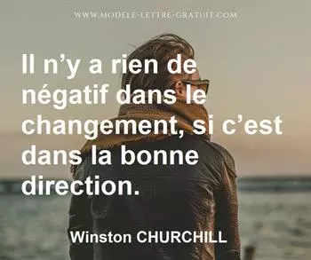 Citation de Winston CHURCHILL