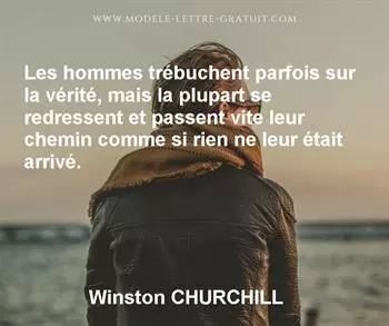 Citation de Winston CHURCHILL