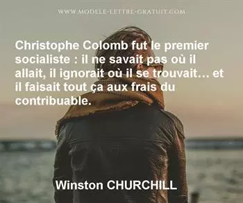 Citation de Winston CHURCHILL