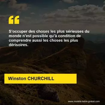 Citation Winston CHURCHILL